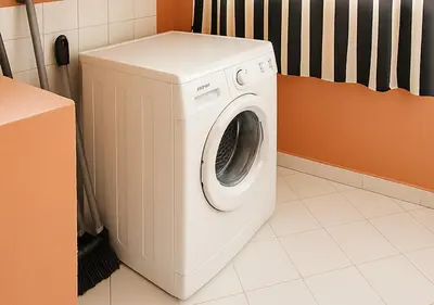 a washer and dryer sitting in a room at Marrakech Appart in Marrakech