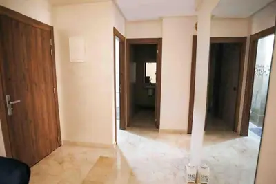 an empty room with a door and a room with a hallway at Glamorous Marrakech in Marrakech