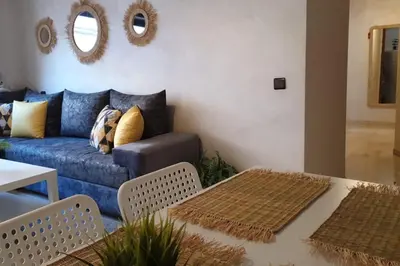 Gallery image of Appartement 2 chambres en face à la gare à guéliz in Marrakech
