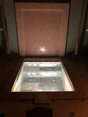 a hot tub in the middle of a room at Riad212 private medina fast Wi-Fi plunge pool in Marrakech