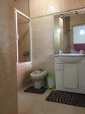 a bathroom with a toilet and a sink at Riad sofia in Marrakech