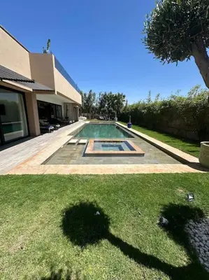 Gallery image of Villa in Marrakech - 5 Suites, Heated Pool, Jacuzzi, Transportation, Volleyball & Padle Court, Complimentary Breakfast in Marrakech