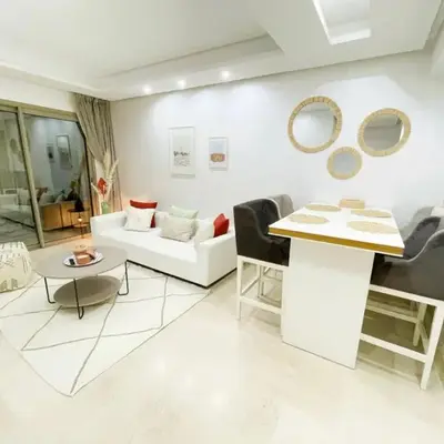 Appartement luxueux avec vue panoramique sur l’Atlas au centre de Marrakech