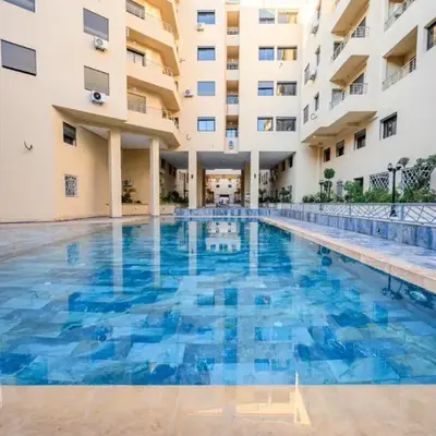 appartement 3 chambres avec piscine