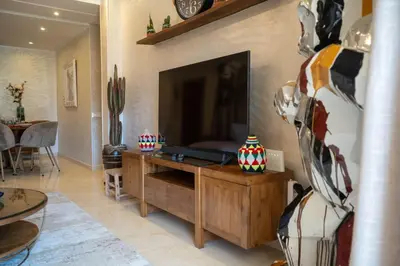 Gallery image of Magnifique appartement moderne de 2 chambres avec piscine à 10 min du centre de Marrakech in Marrakech