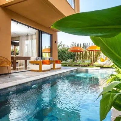 Villa ZINA I Luxe I Piscine chauffée I Wifi I Proche centre Ville