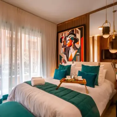 Logement de luxe avec piscine