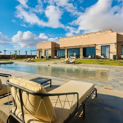 Somptueuse Villa avec Terrains Padel et Foot Piscine Marrakech
