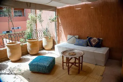 Gallery image of Bel Appart hivernage avec belle terrasse in Marrakech