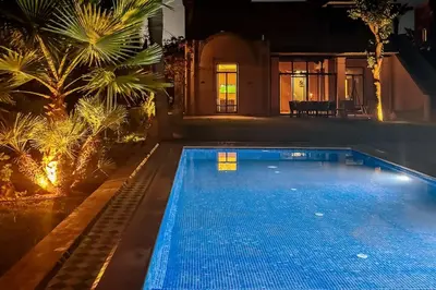 Gallery image of Luxurious & Comfy Golf Gem Pool Pergola View in Ala el Ma