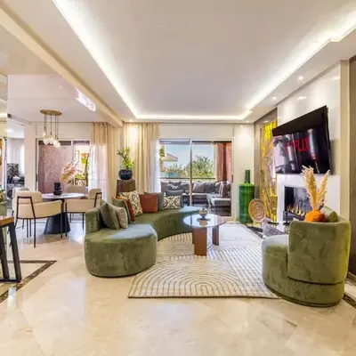 Luxury 2-Bedroom Apartment in Hivernage Pool Residence Near Casino