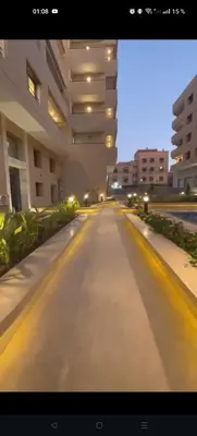 a view of an empty street in a building at Elégant duplex au coeur de Marrakech, Nakhil in Marrakech