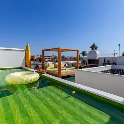 Riad exclusif 3 chambres piscine service hôtel Kasbah Amour