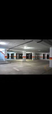 an empty parking lot with a parking lot at Love studio in Marrakech