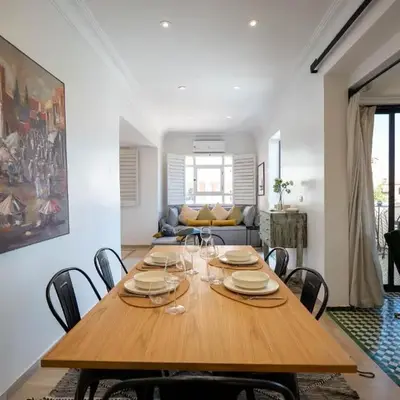 Élégant appartement avec terrasse au cœur Guéliz