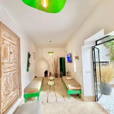 Riad privé luxe 3 chambres dans la médina de Marrakech y compris petit dejeuner