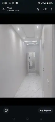 a picture of a room with a hallway with a toilet at Qortoba house in Marrakech