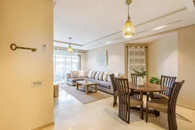 Gallery image of garden and pool view 3 rooms 10min to town center in Marrakech