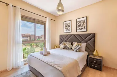 Gallery image of garden and pool view 3 rooms 10min to town center in Marrakech