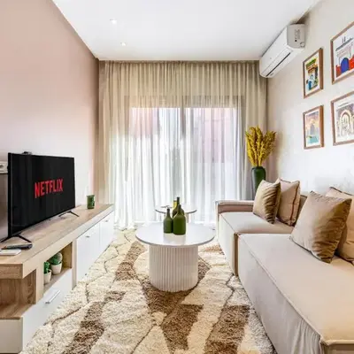 Bohochic#appartement#Gueliz