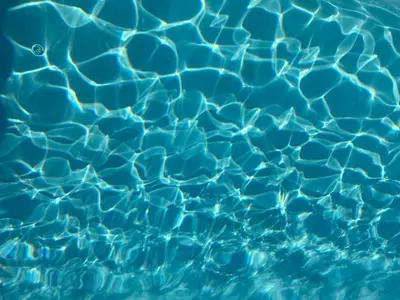 an image of a pool of blue water at Stylish Marrakech getaway in Marrakech
