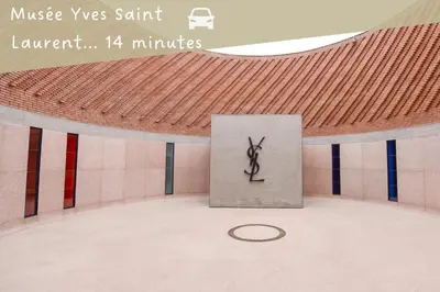 a rendering of a room with a statue in the middle at New ! LE CHOUKECH - Proche GARE - WIFI Inclus - CLIM et BALCON- GUELIZ by LoubnaConciergerie in Marrakech