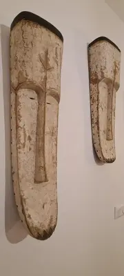 a artifact on a wall with the letter h on it at Riad Amaya in Marrakech
