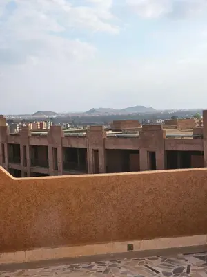 a view from the roof of a building at very nice house in Marrakech