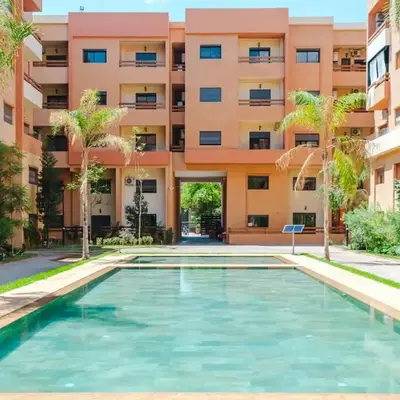 Central Gueliz 2 min M Avenue Balcony Pool View