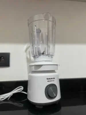 a blender sitting on top of a counter at Cozy Apartment With Pool 5 min from Guéliz in Marrakech