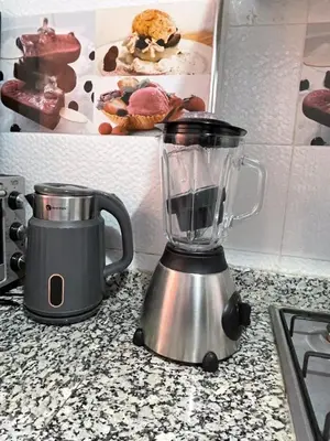 a blender sitting on top of a counter at Apartment in Marrakesh in Marrakech