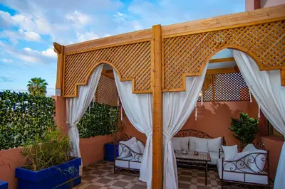 Gallery image of Hanna Modern - Patio & BBQ - Wifi - Center - AC in Marrakech