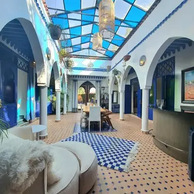 Family villa pool sauna and hammam