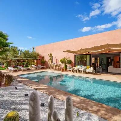 Villa Nomade - 4 BR BA - Piscine - Parking - Ourika