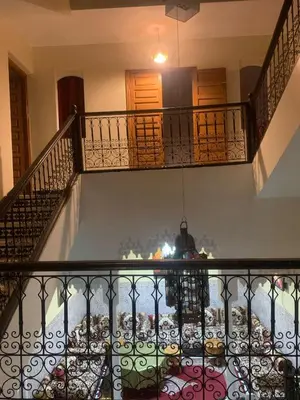 a view from the second floor of a house at Maison majid in Marrakech