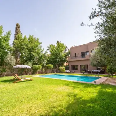 Villa Jnan Targa Pool & Garden