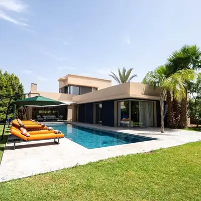 Charmante villa de 4CH avec piscine privée - Proche du Beldi Country Club