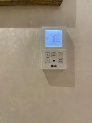 a lightswitch on the side of a wall at Apartment for rent in Marrakech