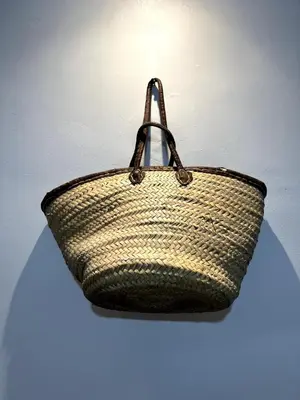 a wicker basket hanging from a ceiling at Suite 2 in Marrakech