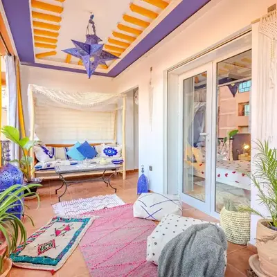 Boho chic retreat