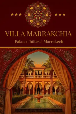 a book cover of villa marrakesh palials hides a marrakesh at Villa Marrakchia - Palais d'hôtes in Marrakech