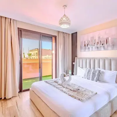 Stylish Apartment with Terrace Central Marrakech