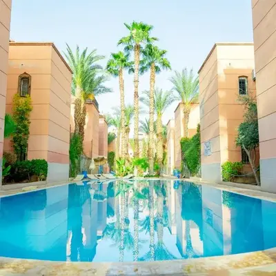 Riad Palm and Pool 2