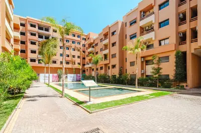 Gallery image of Bright Apartment with 2 Pools and Secure Parking in Marrakech
