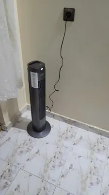 a trash can in the corner of a room at Comfortable room, balcony in Marrakech
