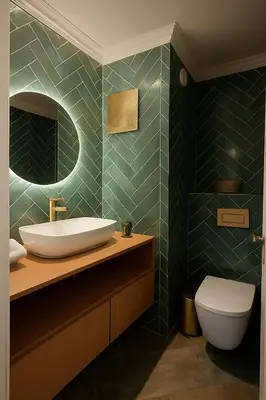 a bathroom with a sink and a toilet at Bloom Hivernage Deluxe - 2 Chambres - Le Soleil en Mars - Petit déjeuner et Services de chambres inclus - A 10mn des sites - Balcon végétal in Marrakech