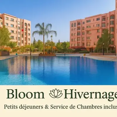 Bloom Hivernage Deluxe - 2 Chambres - Le Soleil en Mars - Petit déjeuner et Services de chambres inclus - A 10mn des sites - Balcon végétal