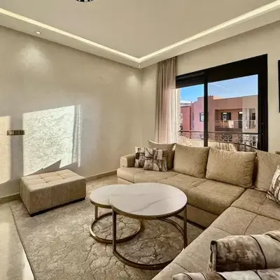 Top floor apartment in Gueliz with Balcony