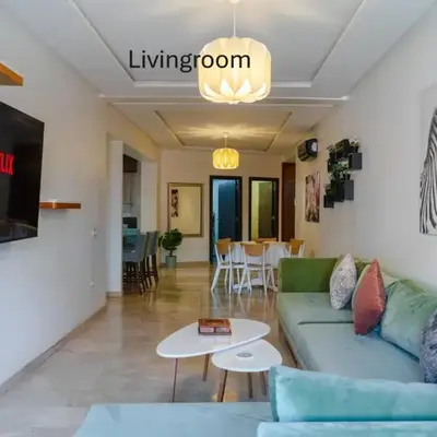 Gueliz BEST Residence Nour!! 3 Bedrooms Large Modern Apartment