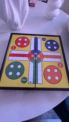 a board game on top of a table at Marrakech Luxury Apartment with Pool & gym in Marrakech